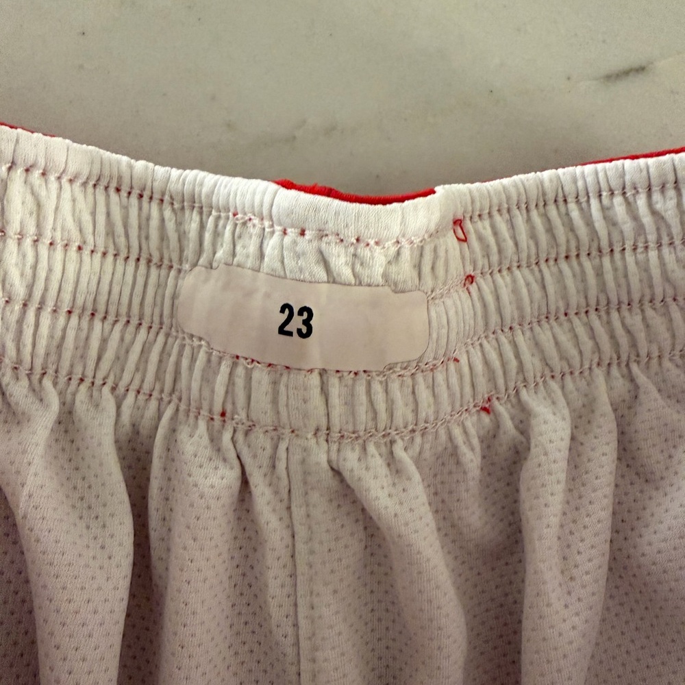 Under Armour Maryland Terrapins Terps Basketball Shorts Mens Large Red Player Is - Picture 3 of 8